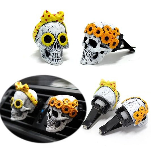 Skull Car Vent Air Freshener