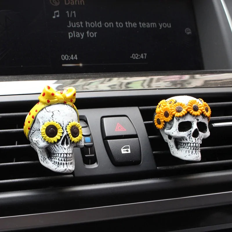 Skull Car Vent Air Freshener