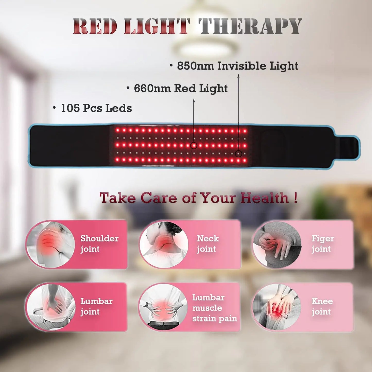 Revitalize Your Body LED Therapy Belt